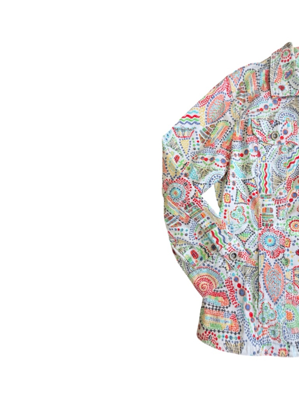 Ruby Rd. Multicolor  Button‑Front Shirt – Size - Picture 3 of 14